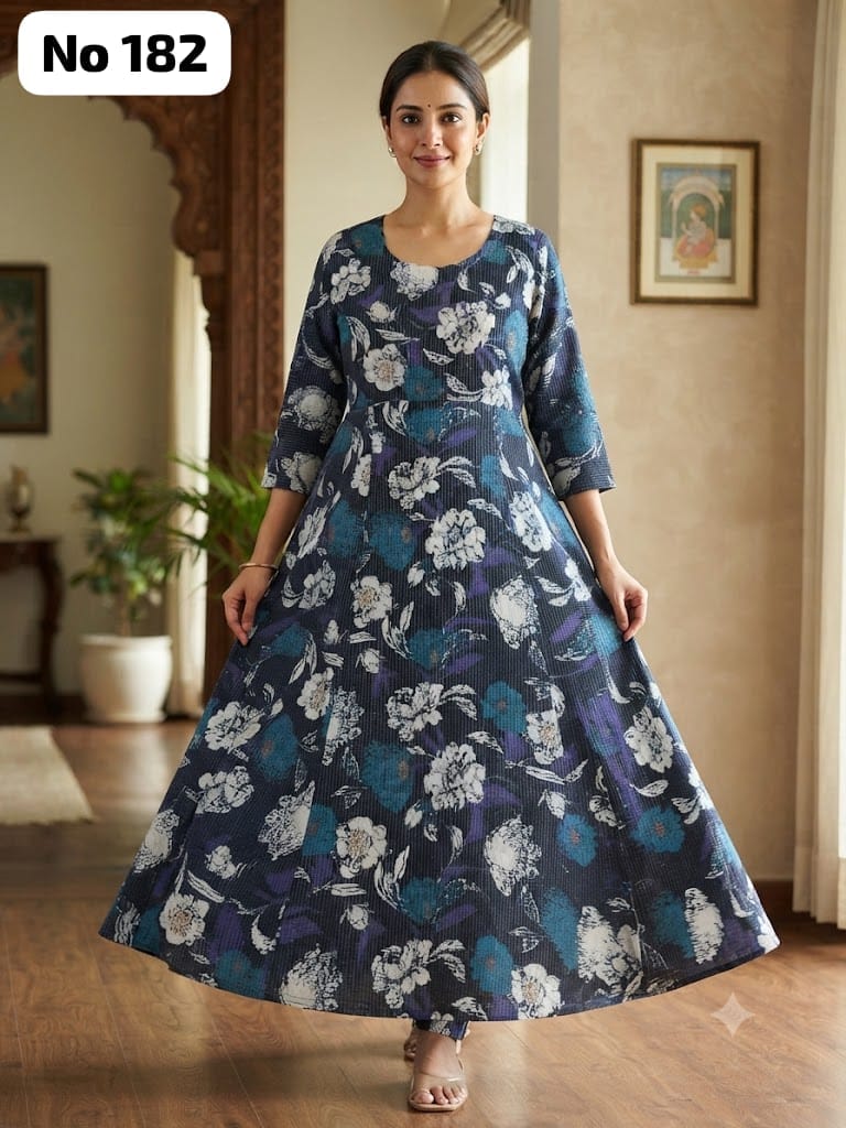 Kanta Cotton Anarkali (No 182)