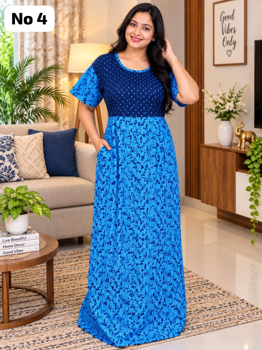 Frock Model Nighty (No 4)(XL,2XL,3XL)