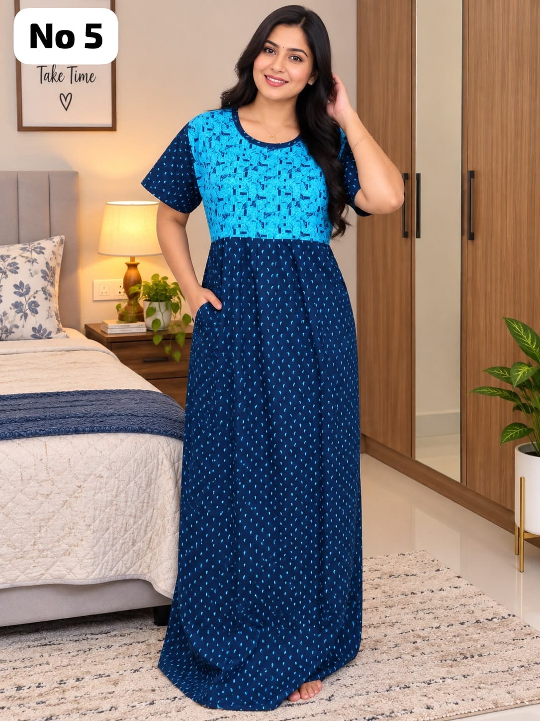 Frock Model Nighty (No 5)(2XL,3XL)