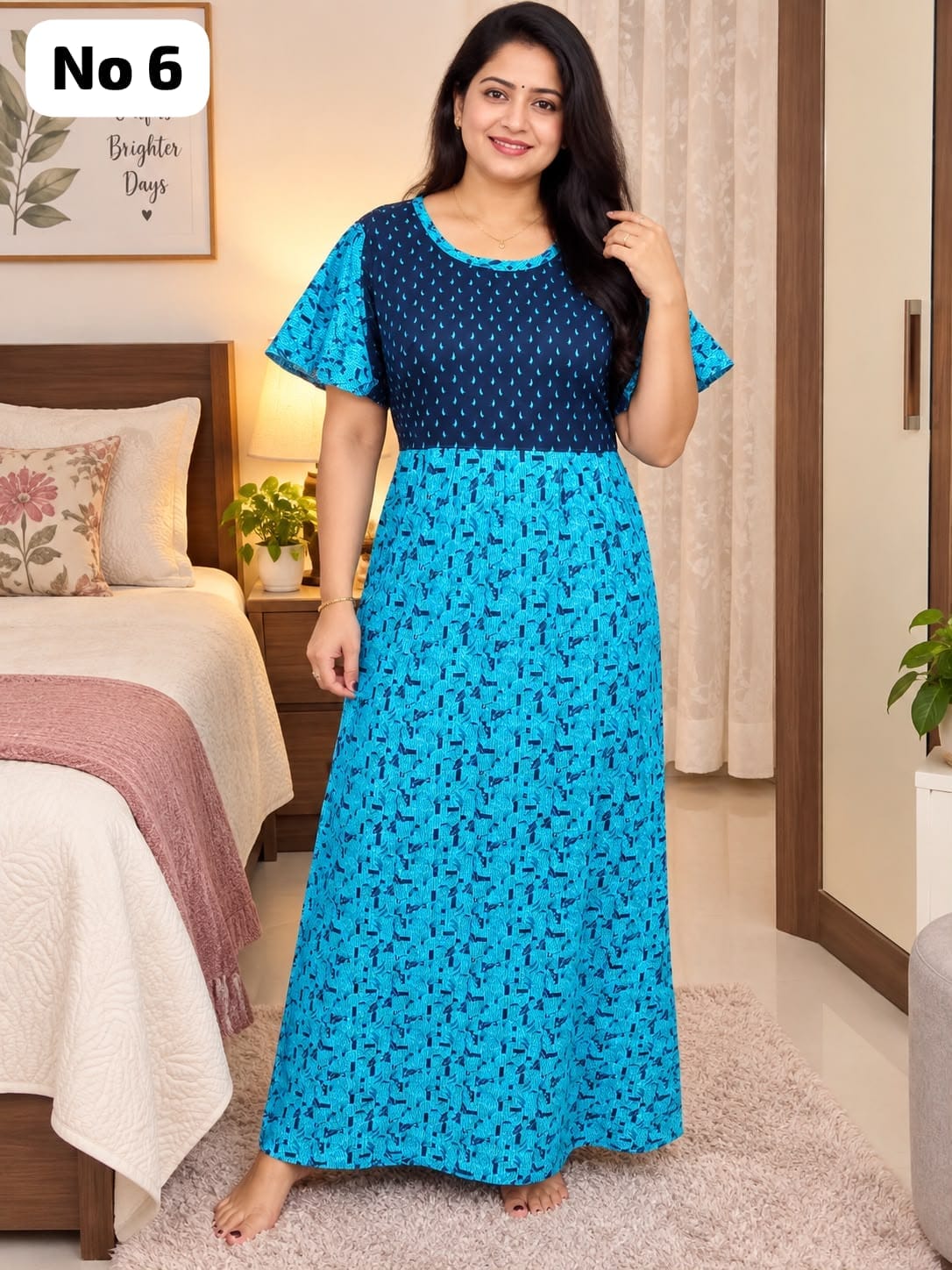 Frock Model Nighty (No 6)(2XL,3XL)