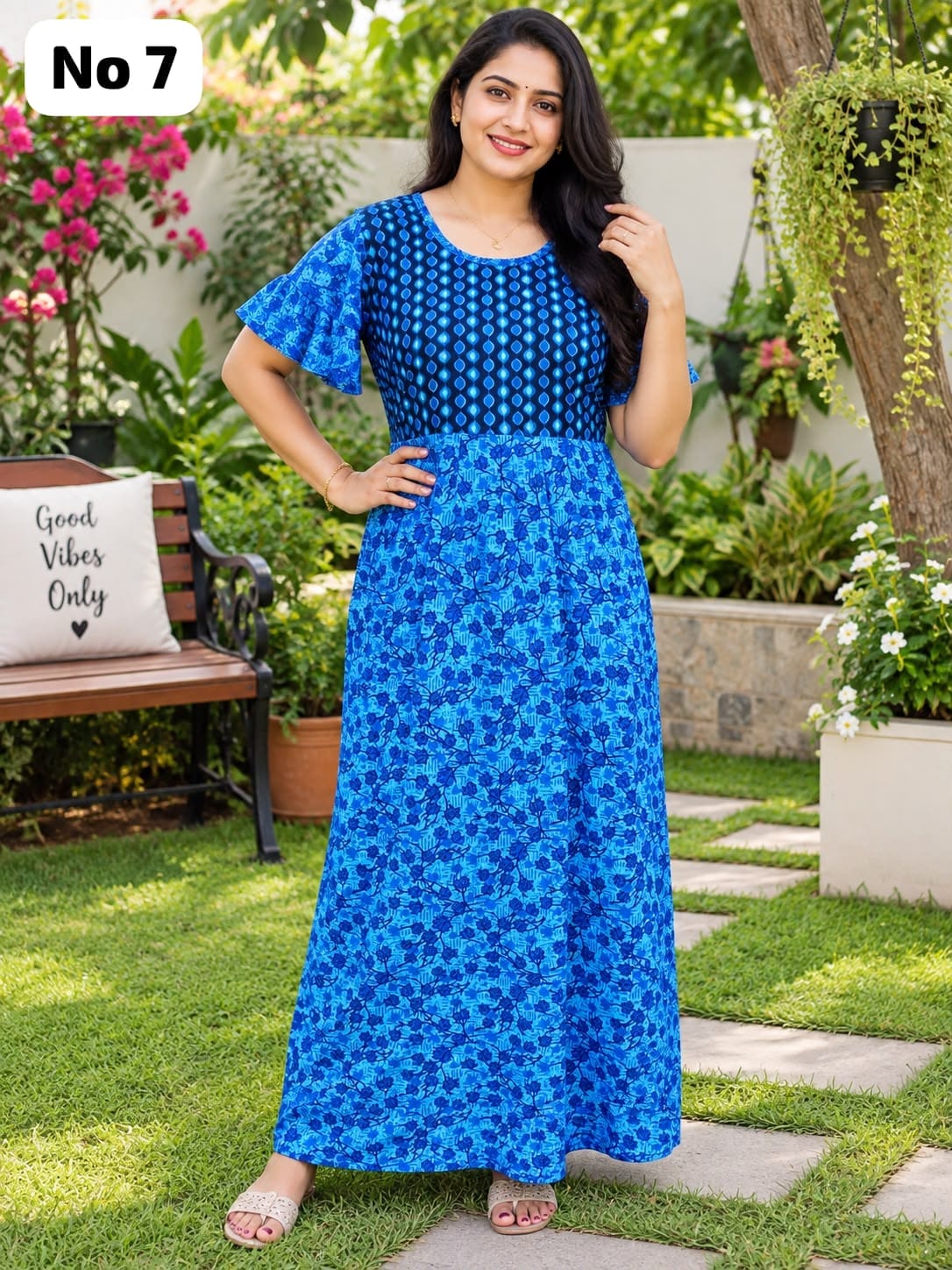 Frock Model Nighty (No 7)(XL,2XL,3XL)
