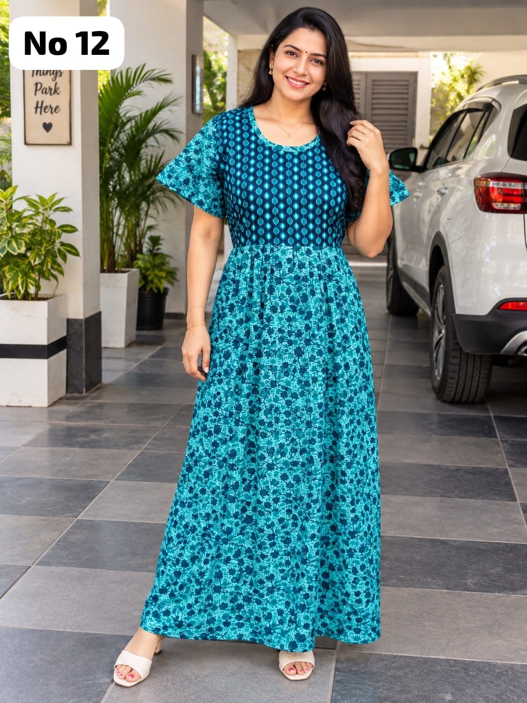 Frock Model Nighty (No 12)(XL,2XL,3XL)
