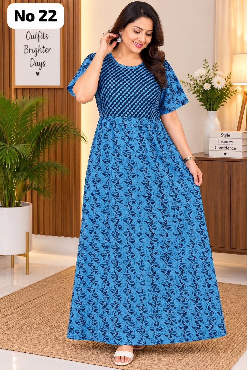 Frock Model Nighty (No 22)(2XL,3XL)