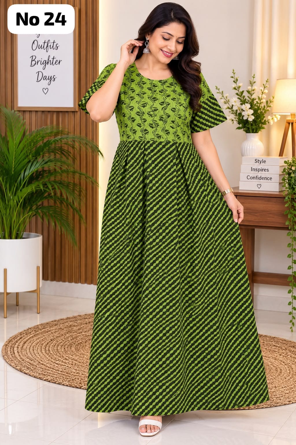 Frock Model Nighty (No 24)(XL,2XL,3XL)