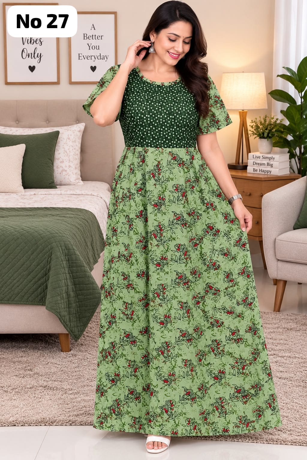 Frock Model Nighty (No 27)(XL,2XL,3XL)