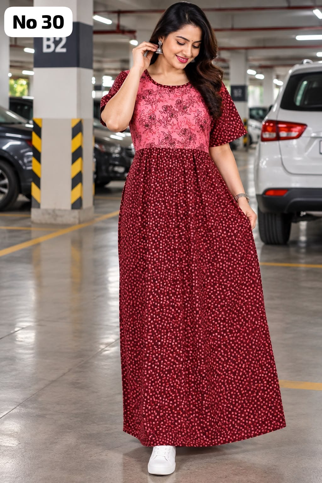 Frock Model Nighty (No 30)(2XL,3XL)