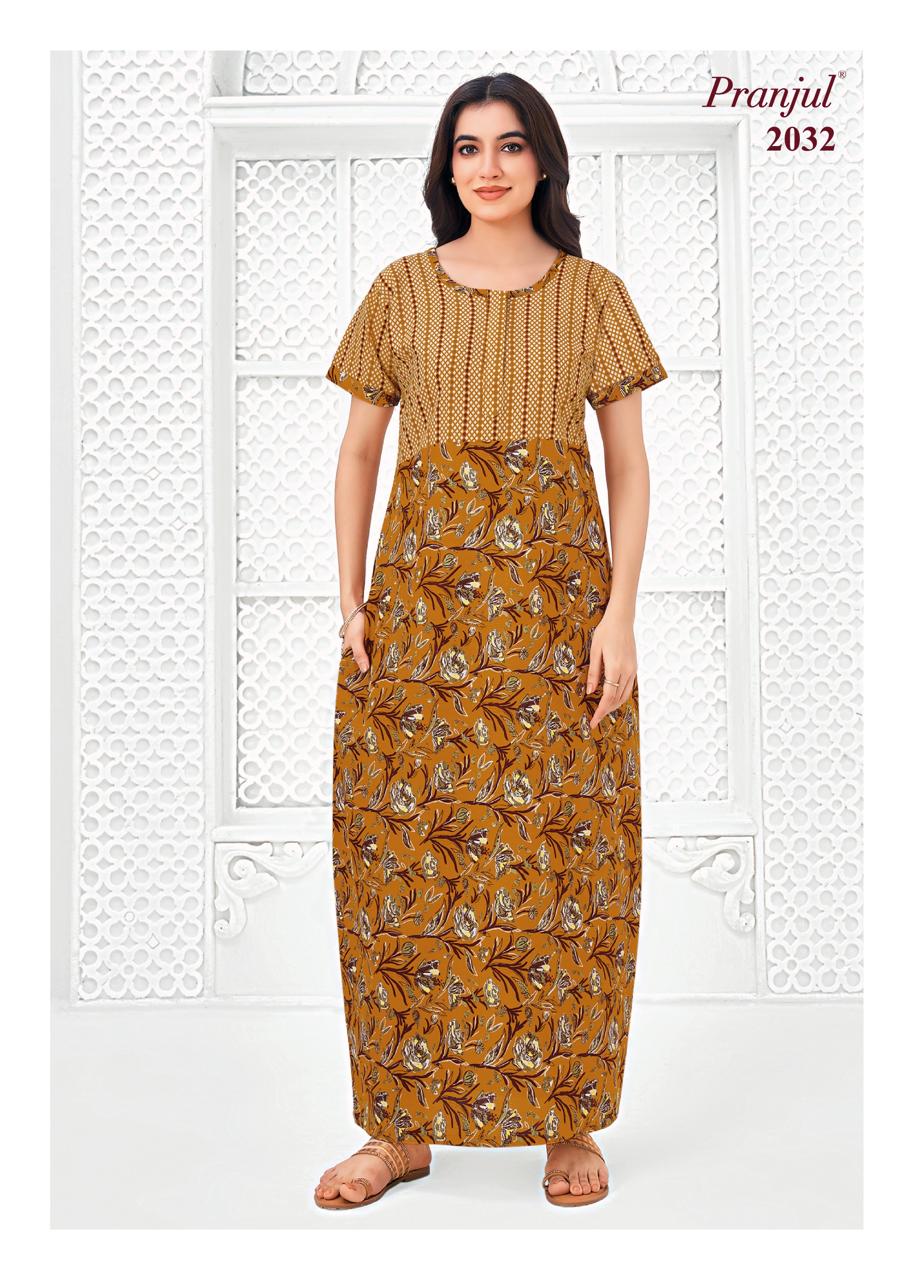 Pranjul Nighty (No 2032)(XL,XXL)