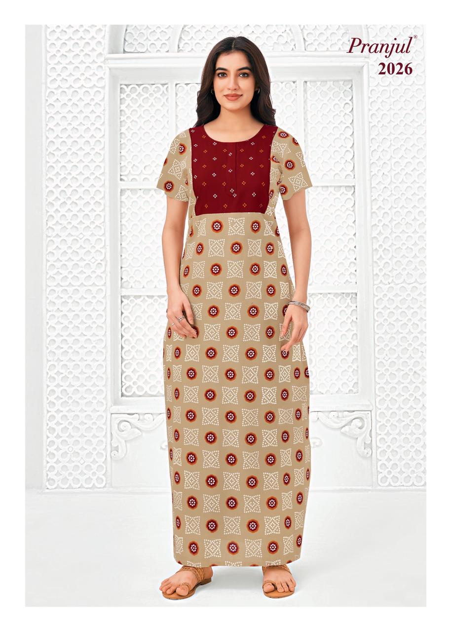 Pranjul Nighty (No 2026)(XL,XXL)