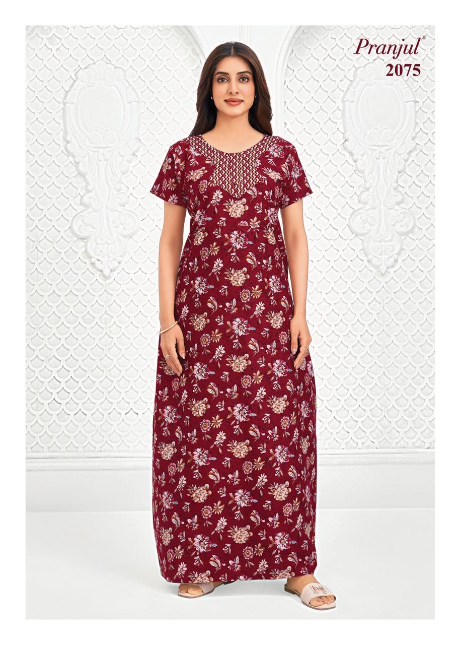 Pranjul Nighty (No 2075)(XL)