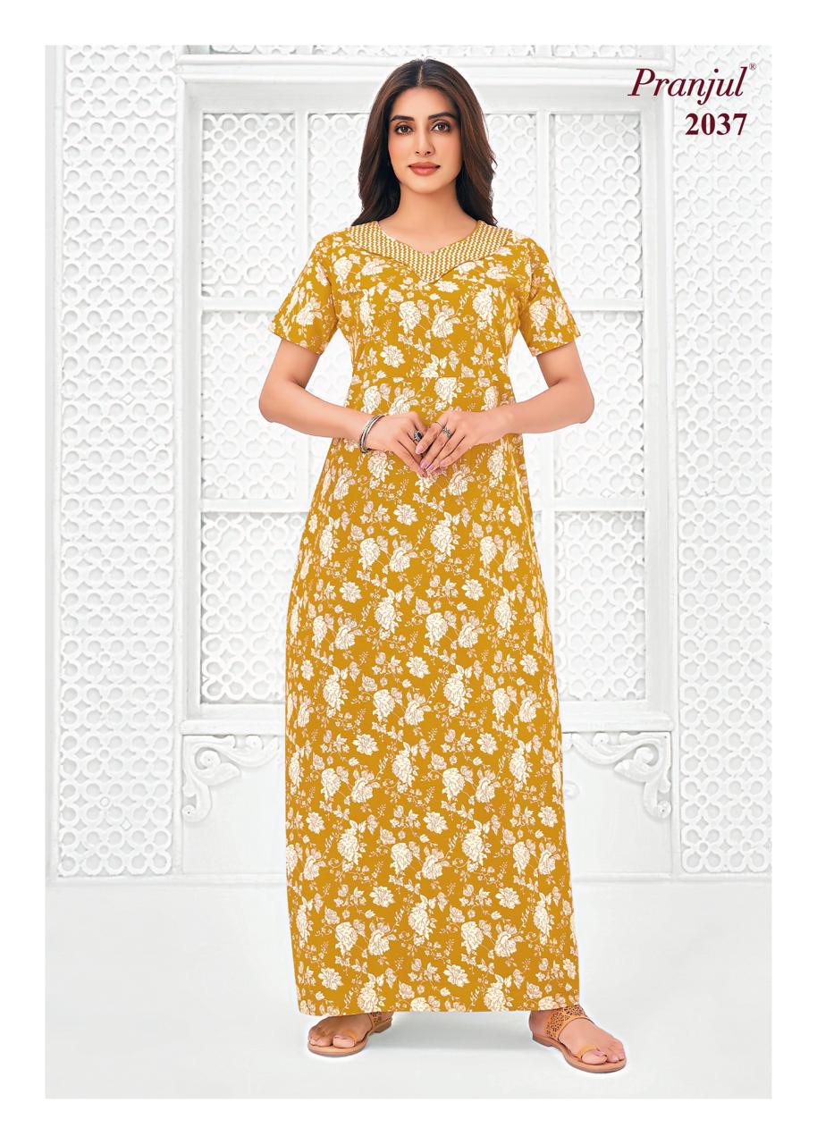 Pranjul Nighty (No 2037)(XL,XXL)