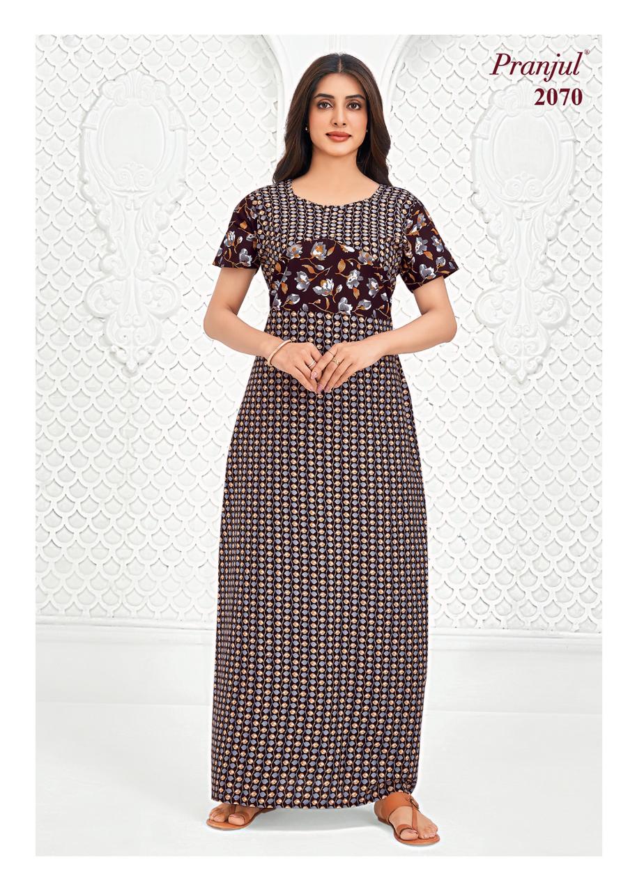 Pranjul Nighty (No 2070)(XL,XXL)