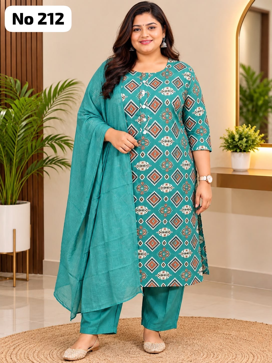 Vertican 3 Pcs Set (Plus Size)(No 212)