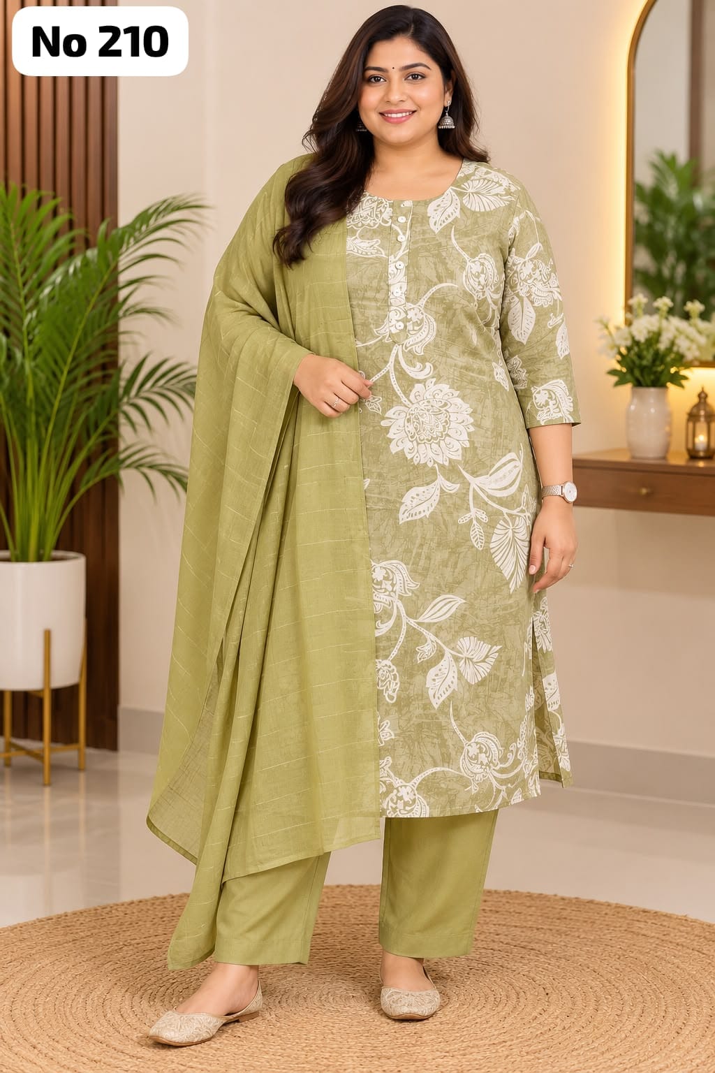Vertican 3 Pcs Set (Plus Size)(No 210)