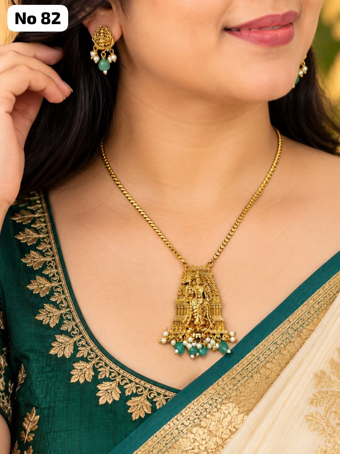 Anti-tarnish Jewellery Set (No 82)