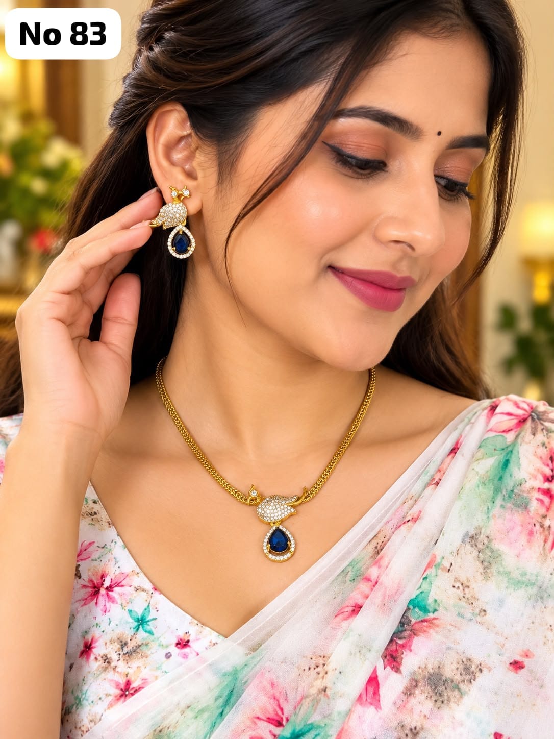 Anti-tarnish Jewellery Set (No 83)