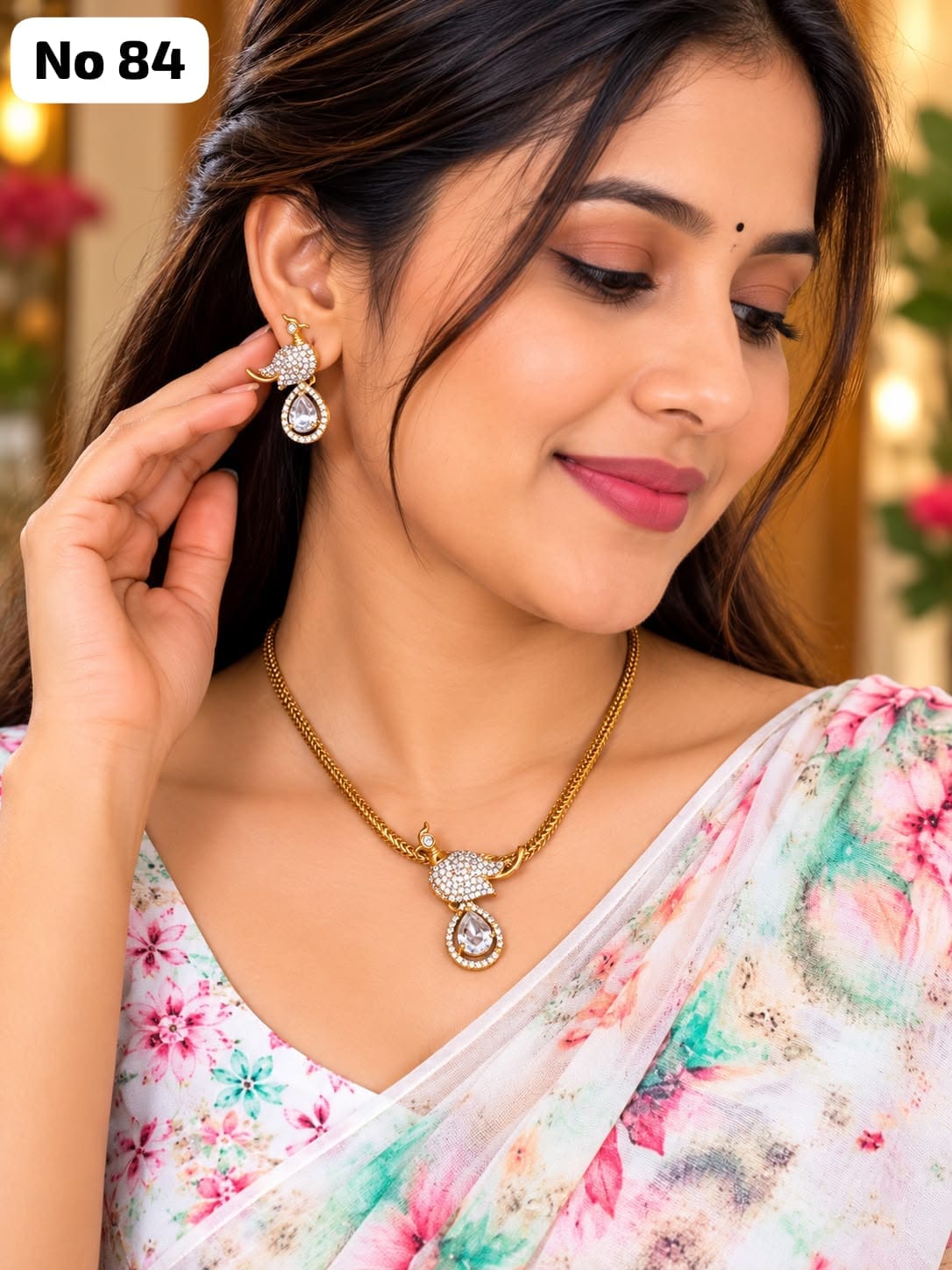Anti-tarnish Jewellery Set (No 84)