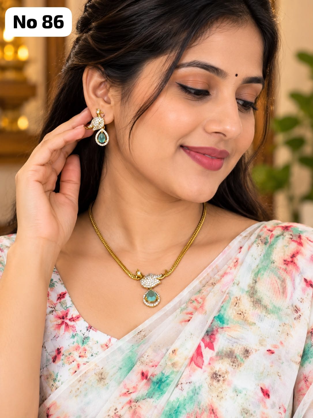 Anti-tarnish Jewellery Set (No 86)