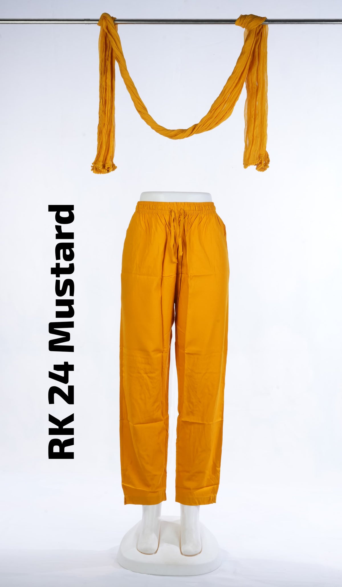 Premium Rayon Kurta Pant (RK 24 Mustard )