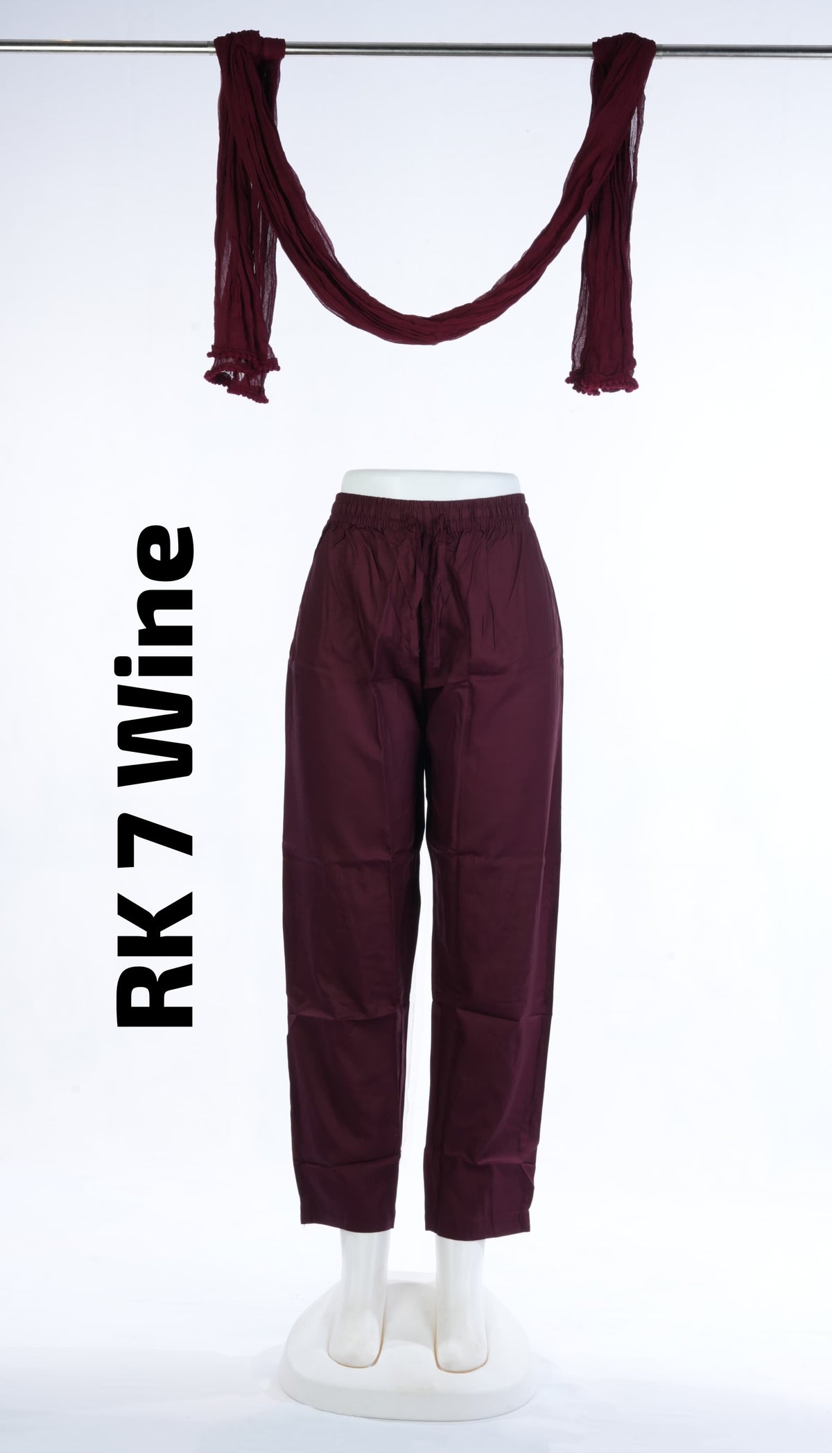 Premium Rayon Kurta Pant (RK 7 Wine)