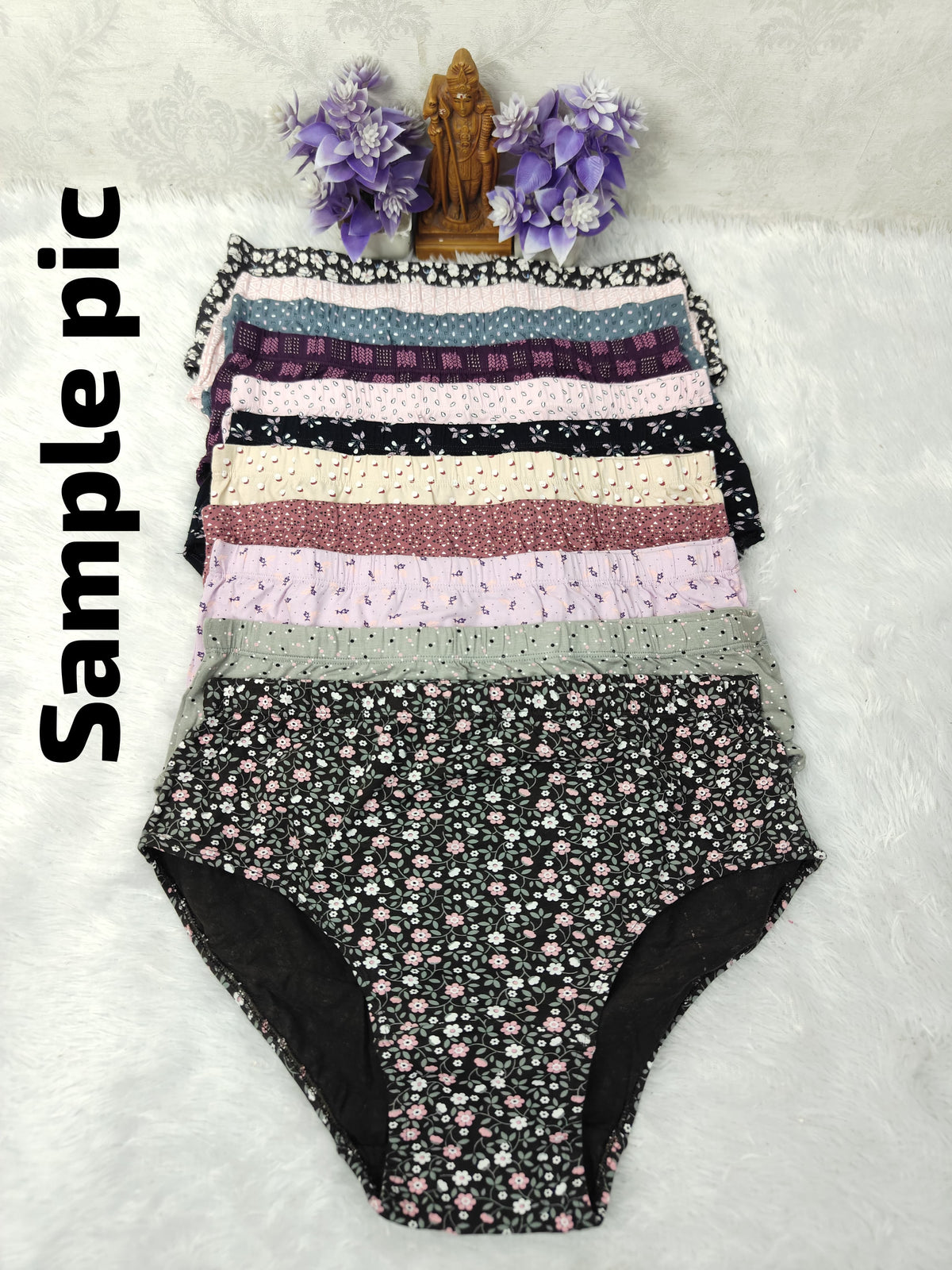 Premium Inner Elastic Panties (Any 3 Colours in 1 Box )