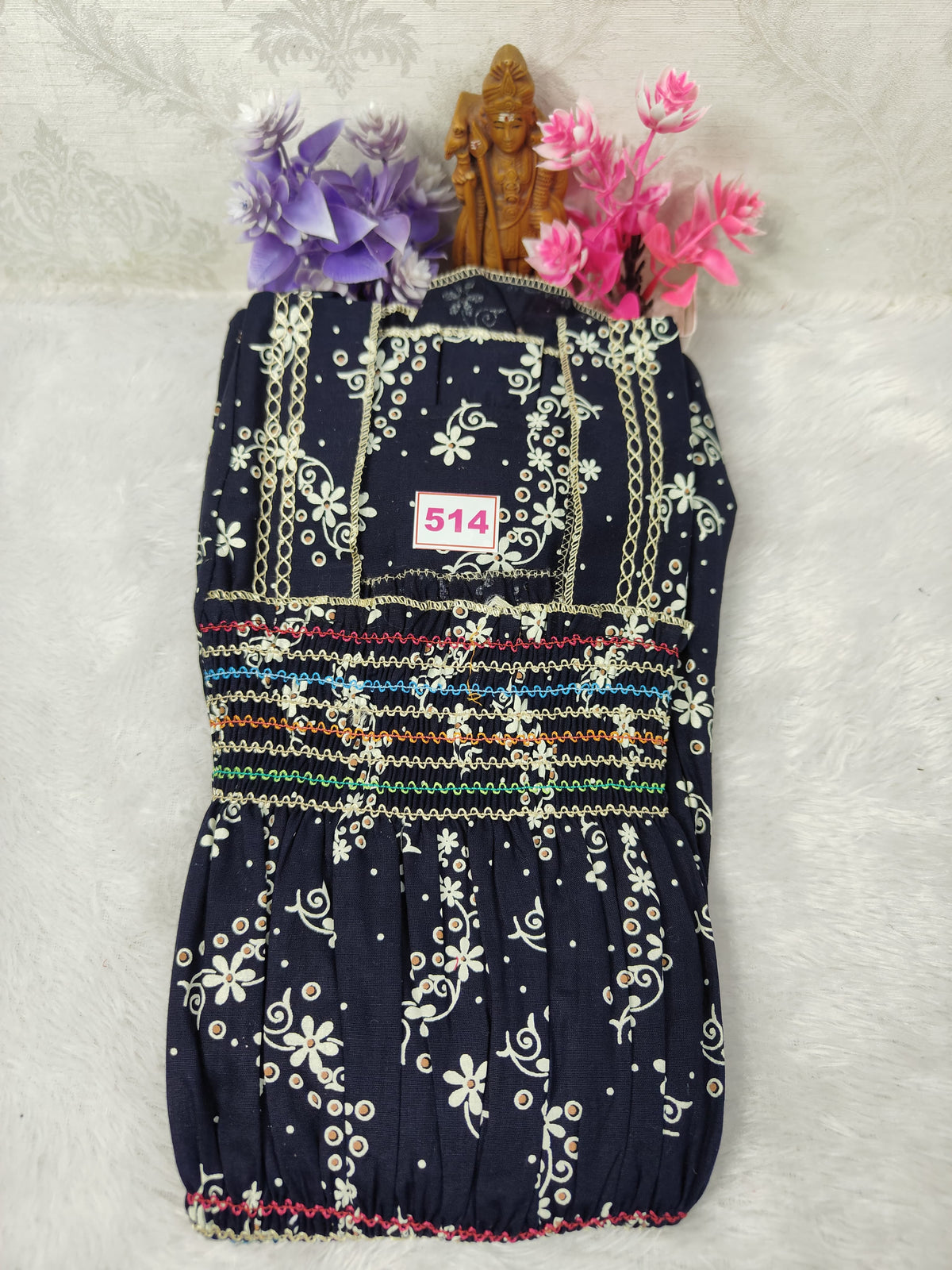 Premium Pure Cotton Smoking Nighty  (Free Size 28"to 42")