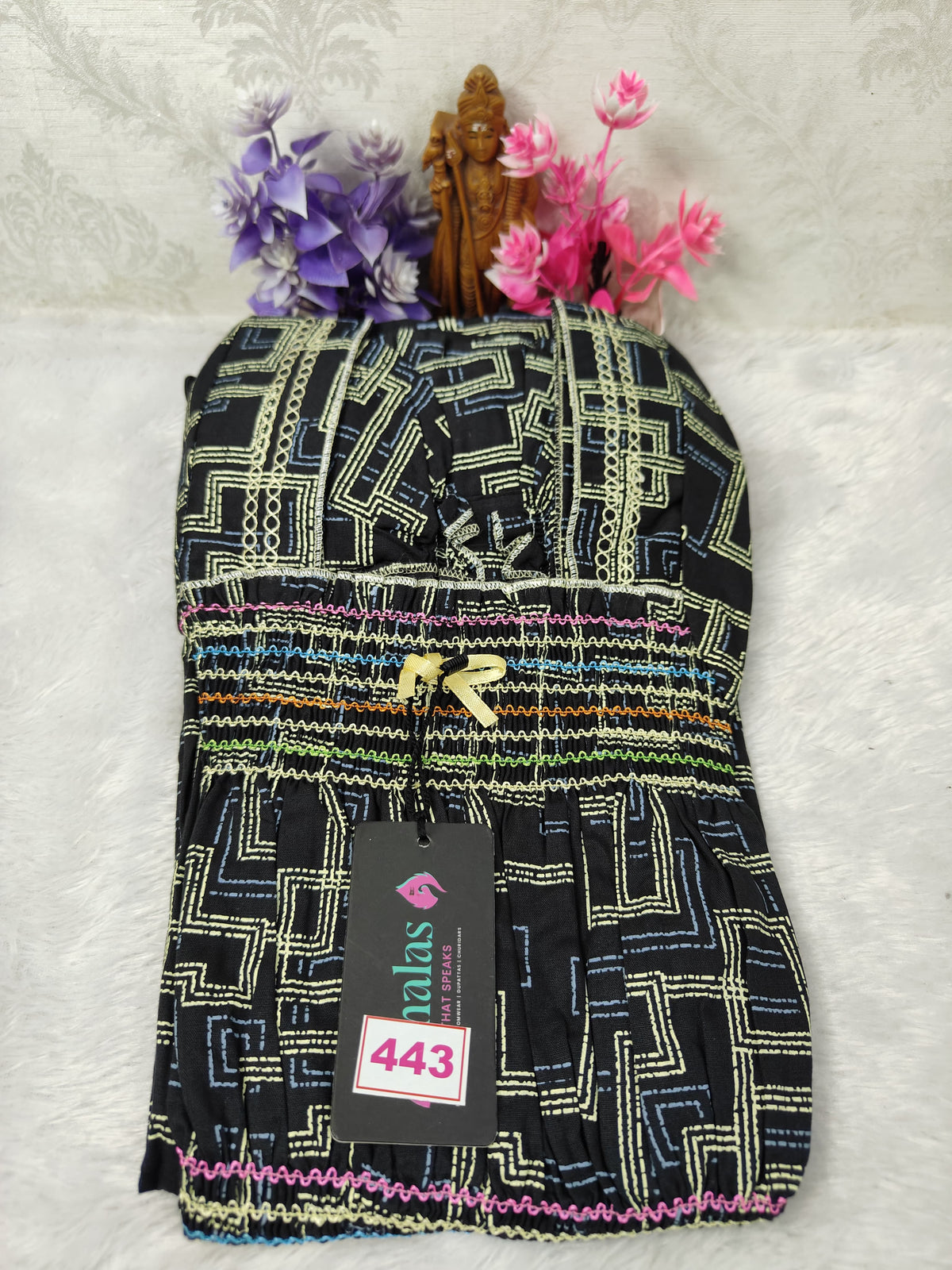 Premium Pure Cotton Smoking Nighty  (Free Size 28"to 42")