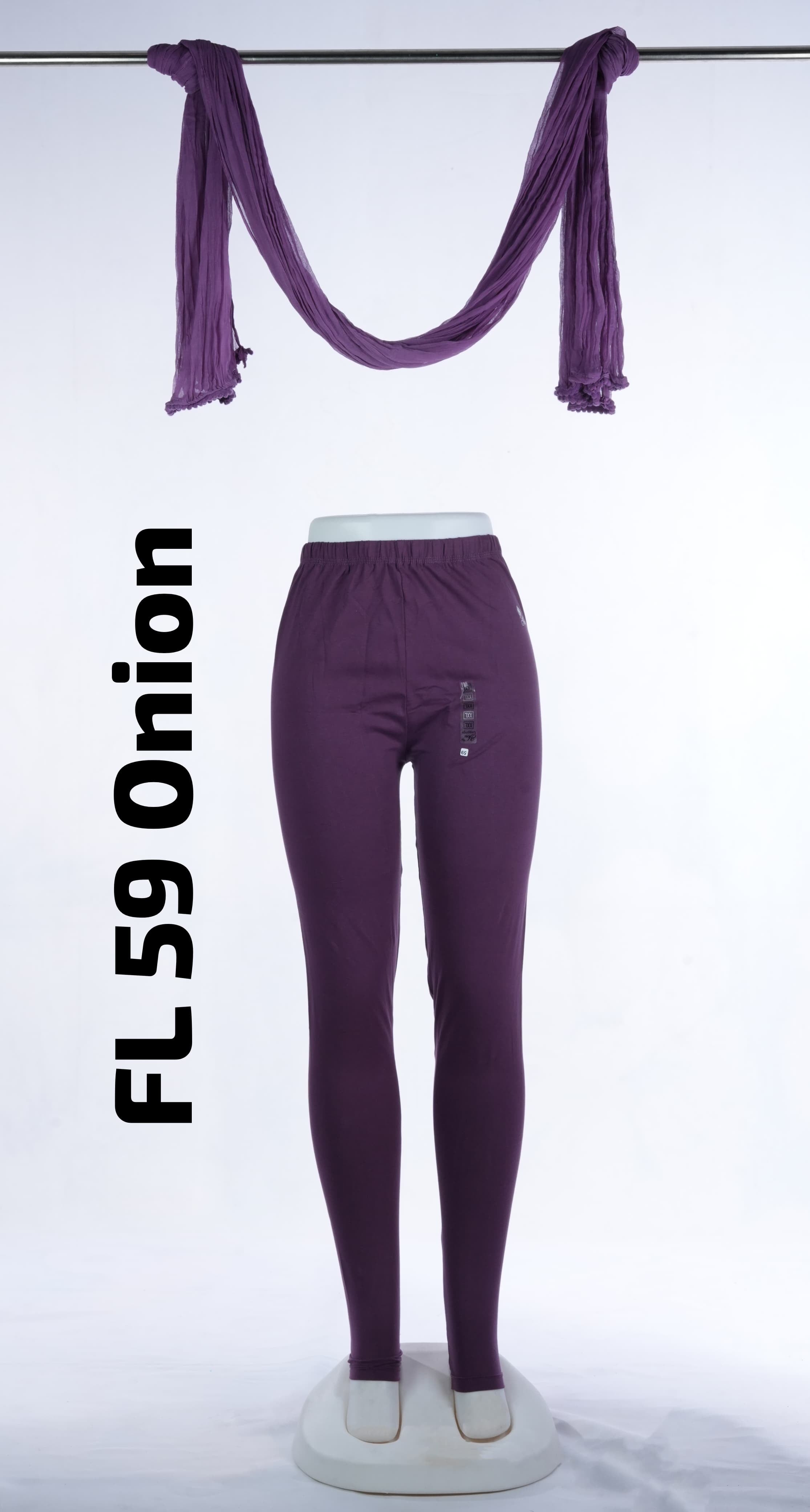 Premium Full Length Leggings (FL 59 Onion)