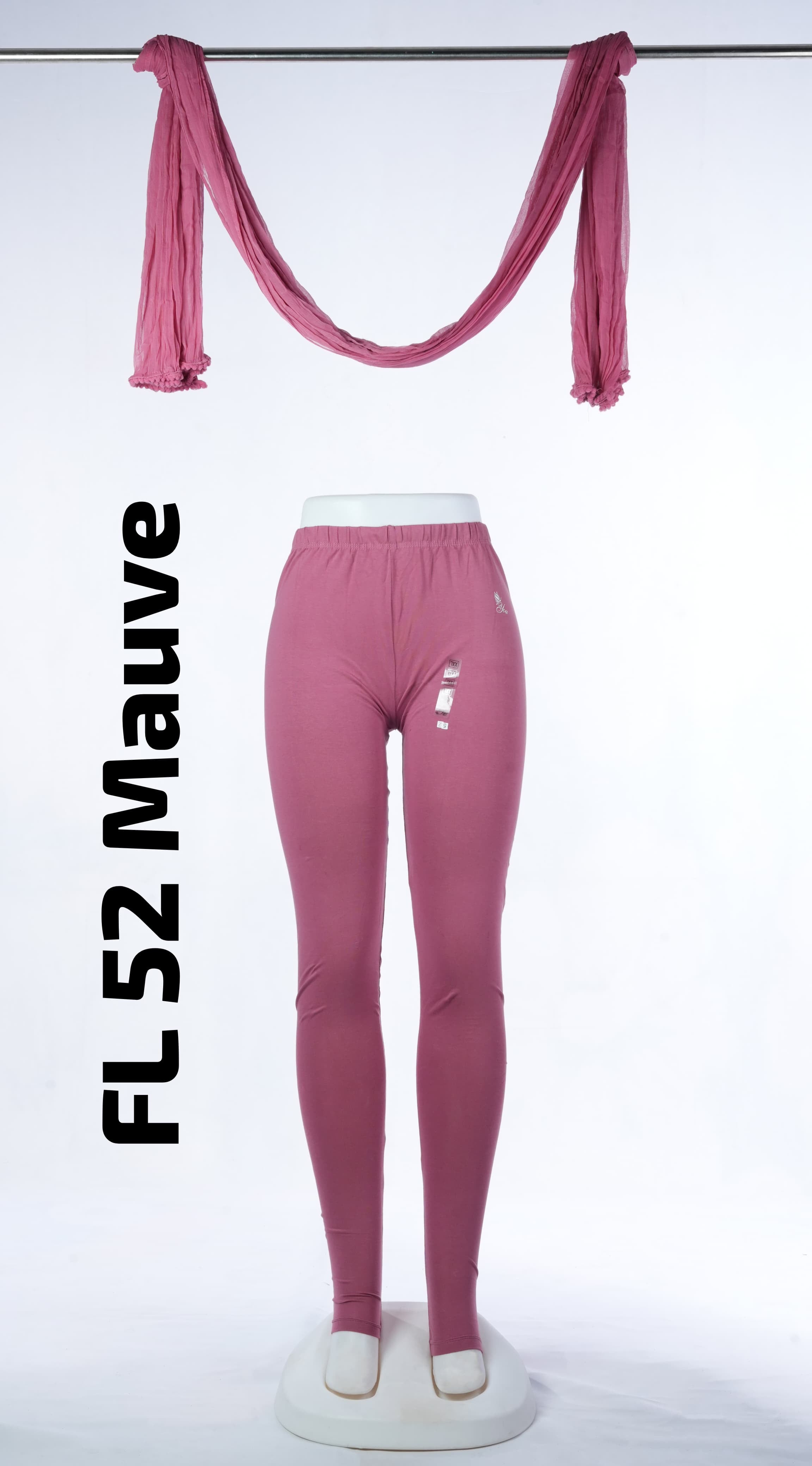 Premium Full Length Leggings (FL 52 Mauve)