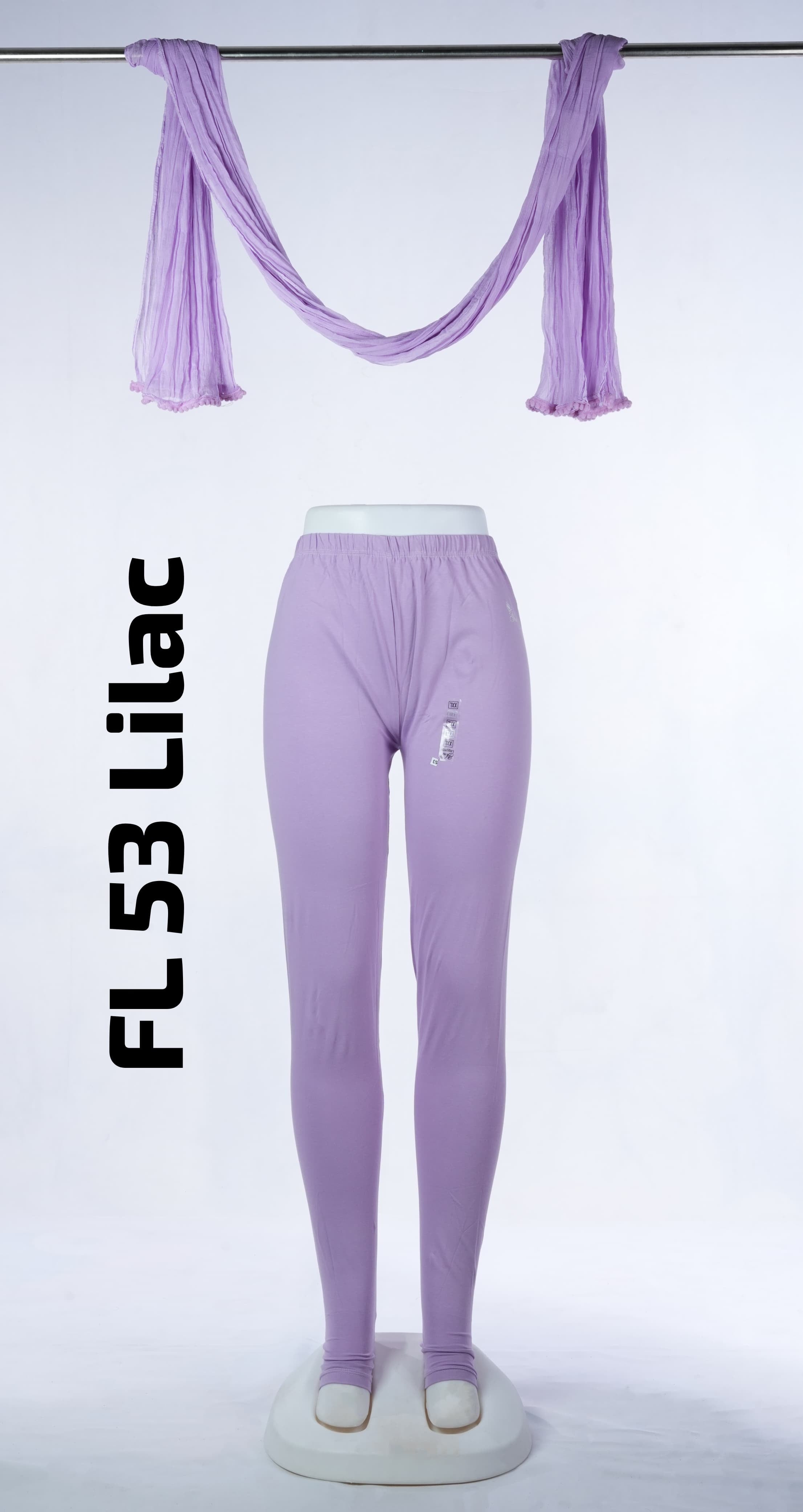 Premium Full Length Leggings (FL 53 Lilac)