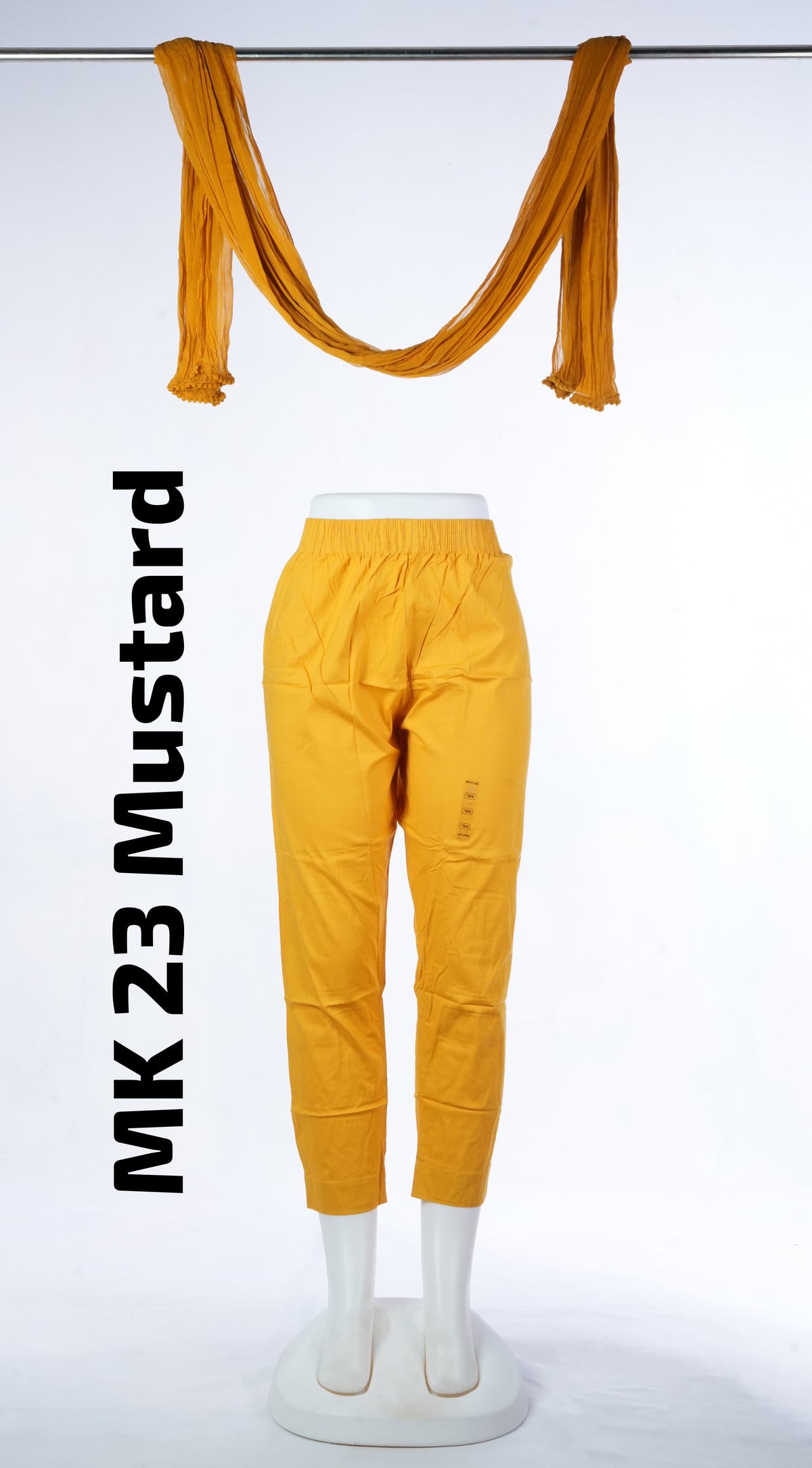 Premium Cotton Lycra Kurta Pant (MK 23 Mustard)