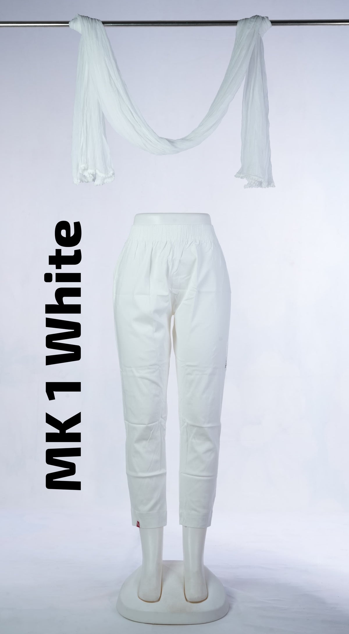 Premium Cotton Lycra Kurta Pant (MK 1 White)