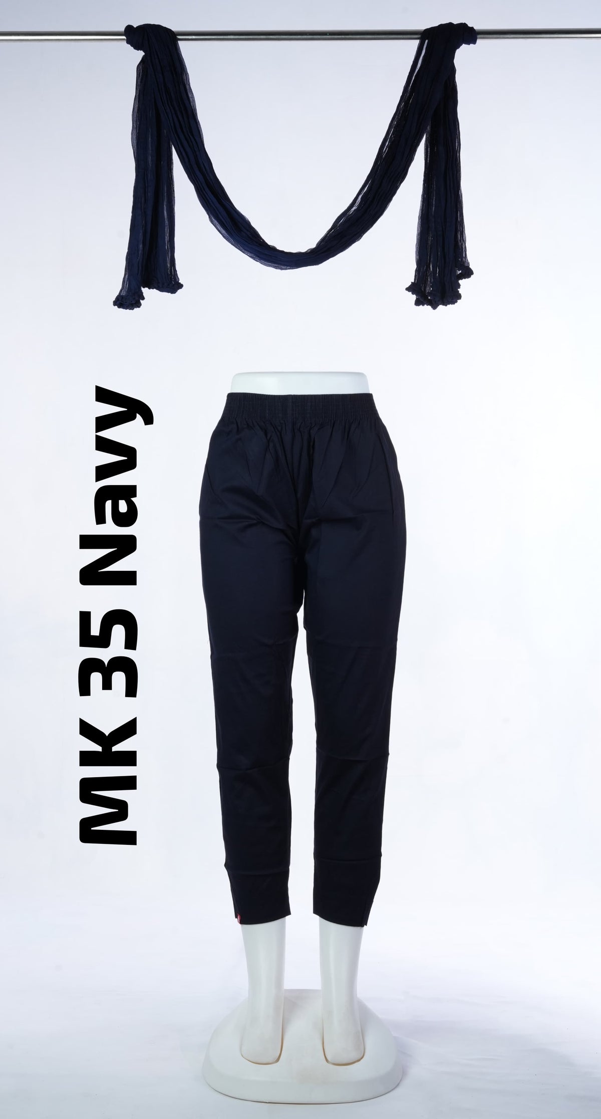 Premium Cotton Lycra Kurta Pant (MK 35 Navy)