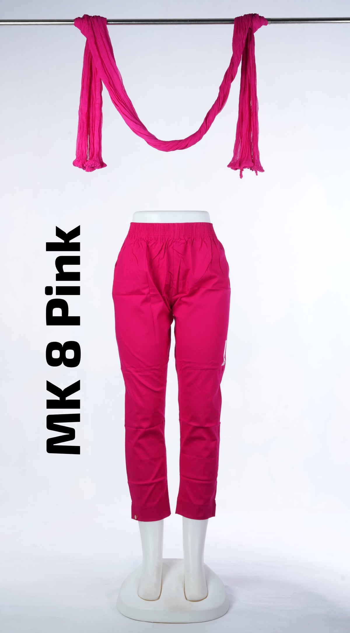 Premium Cotton Lycra Kurta Pant (MK 8 Pink)