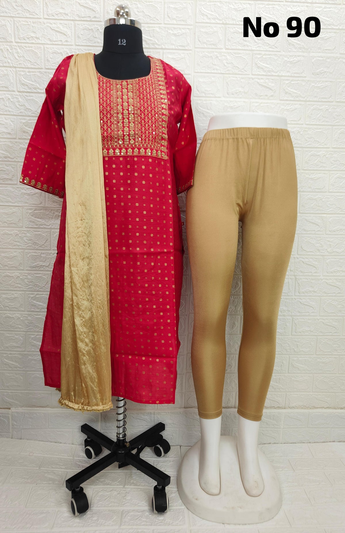 Premium Onview Silk Big Embroidery (No.90)