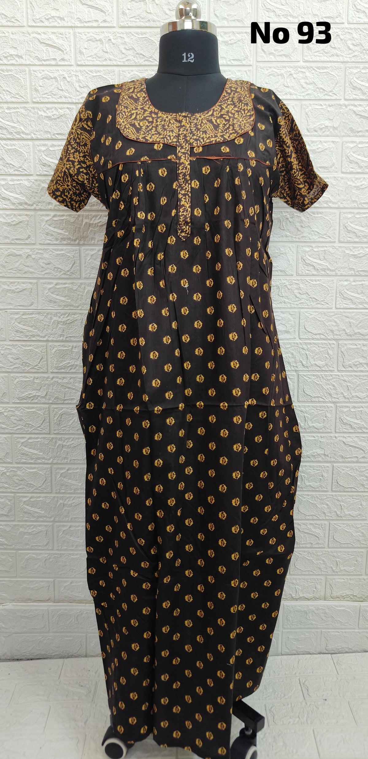 Premium Zip Nighty (No 93)