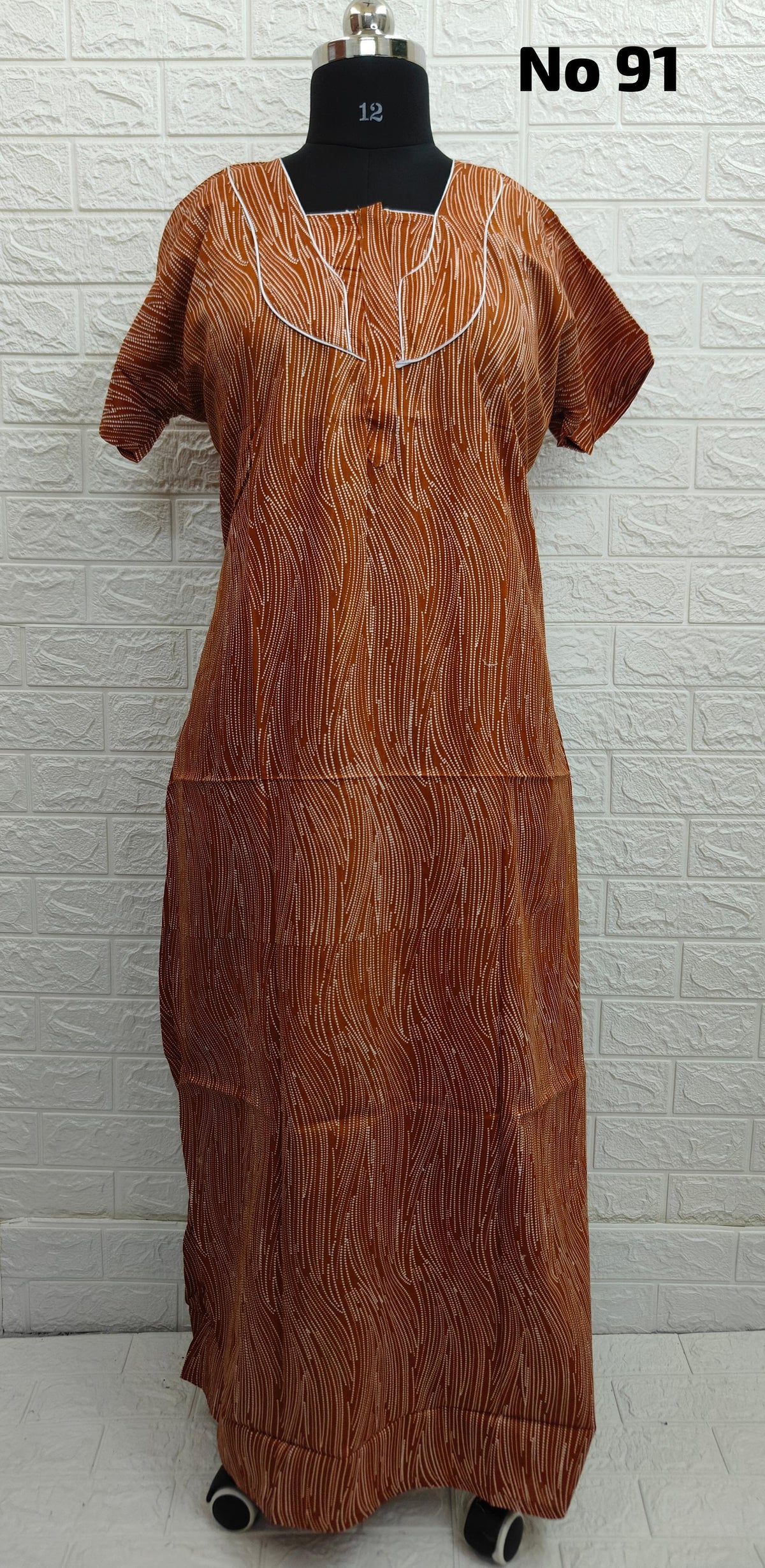 Premium Zip Nighty (No 91)