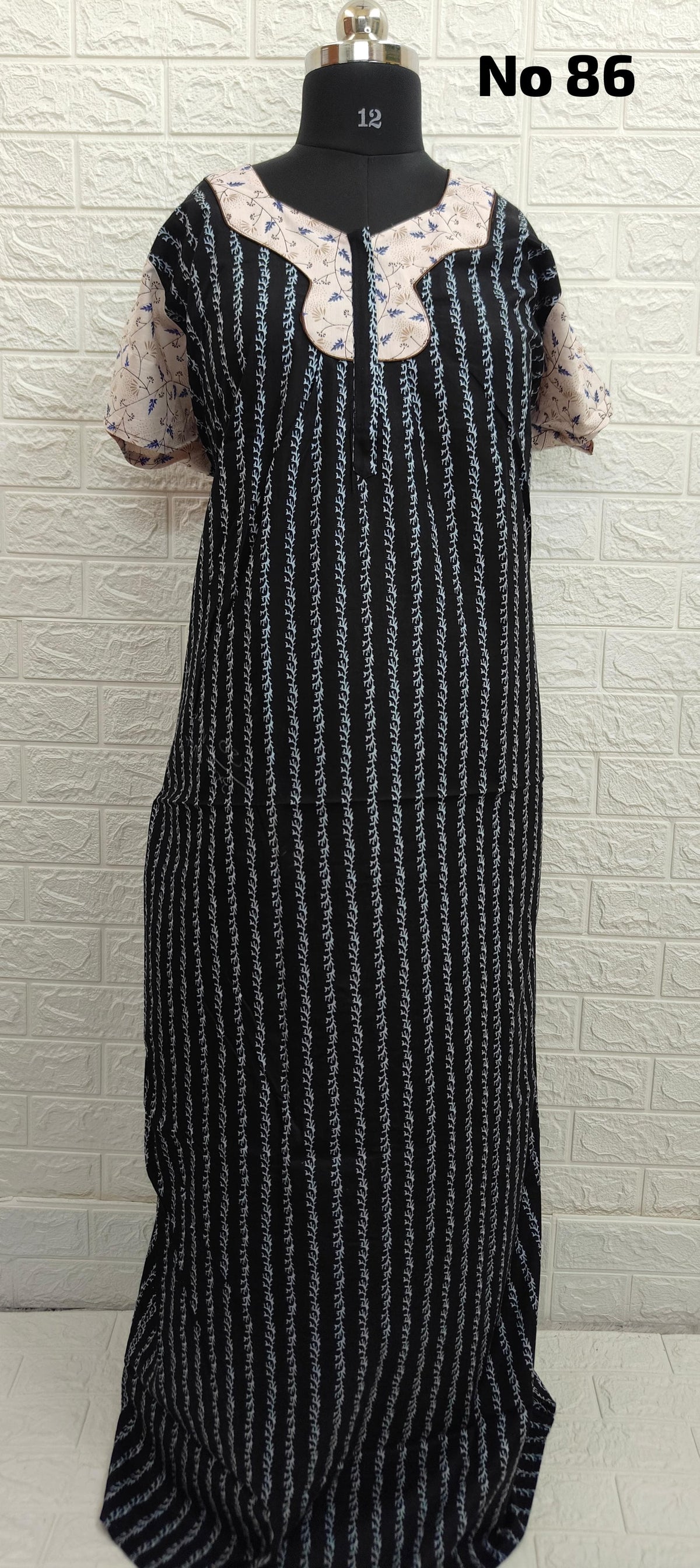 Premium Zip Nighty (No 86)