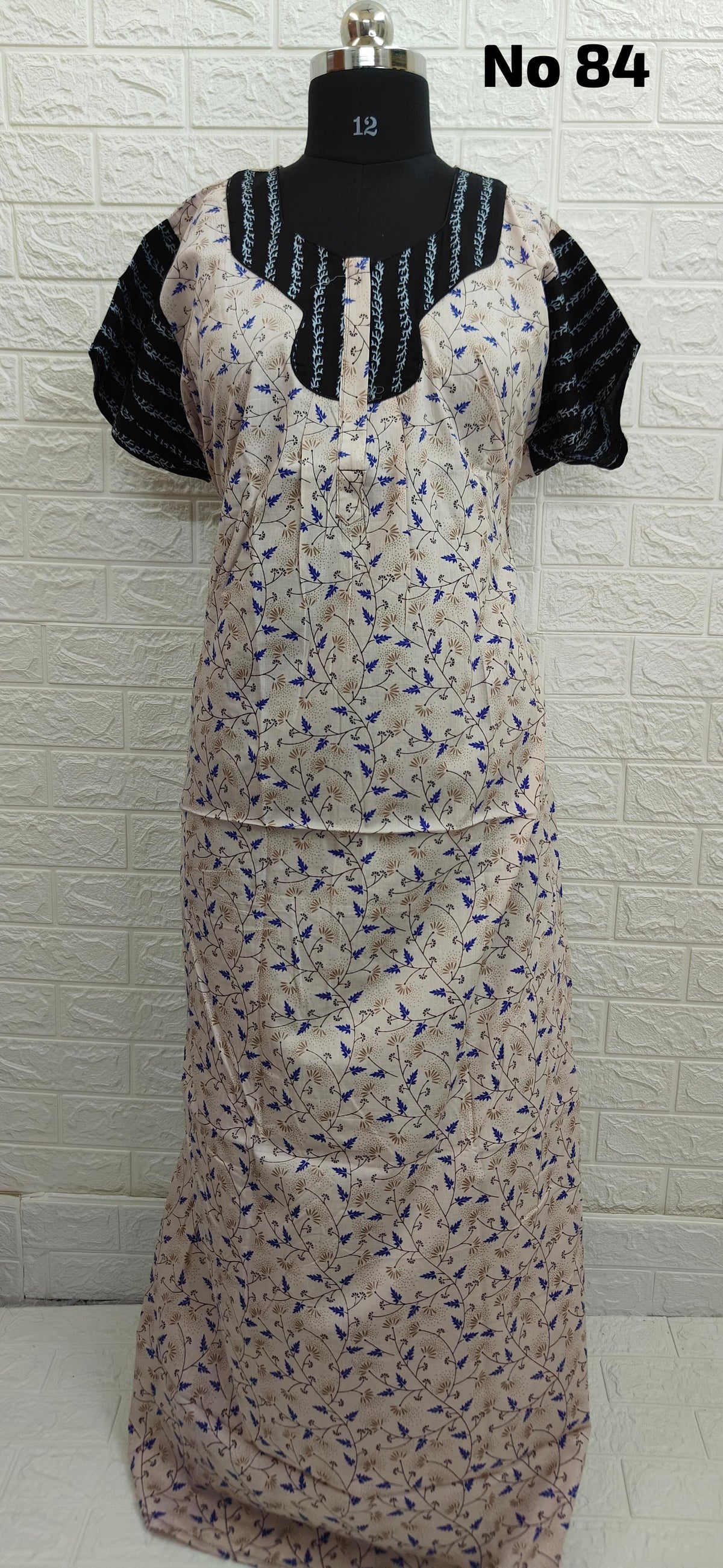 Premium Zip Nighty (No 84)