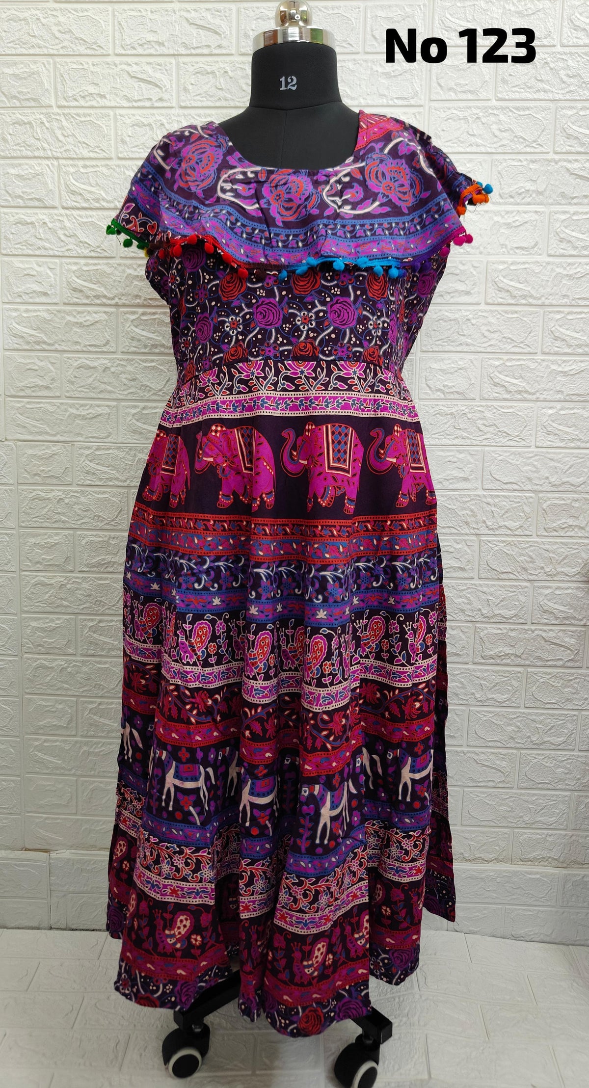 Jaipur Cotton Oviya Gown (No 123)