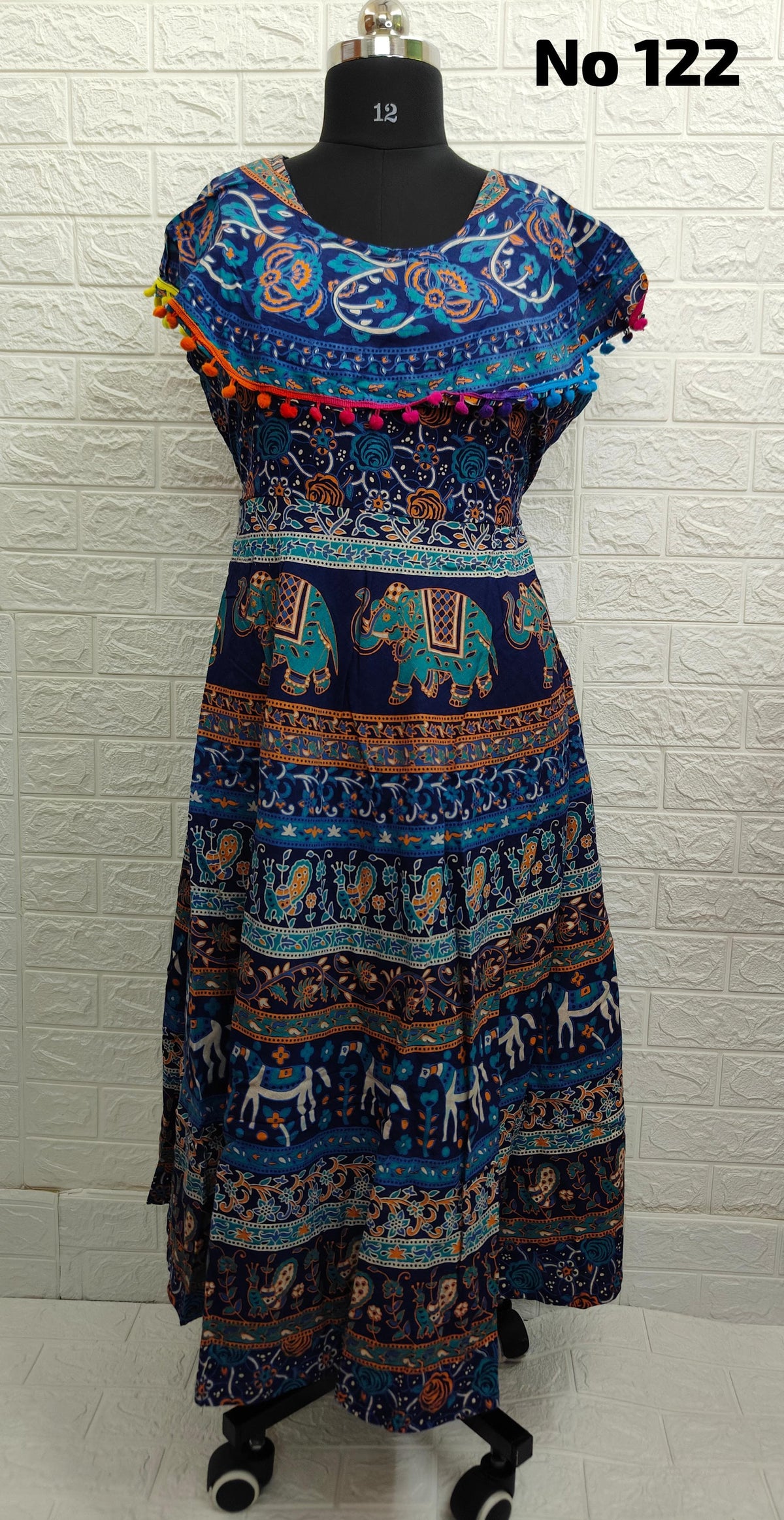 Jaipur Cotton Oviya Gown (No 122)