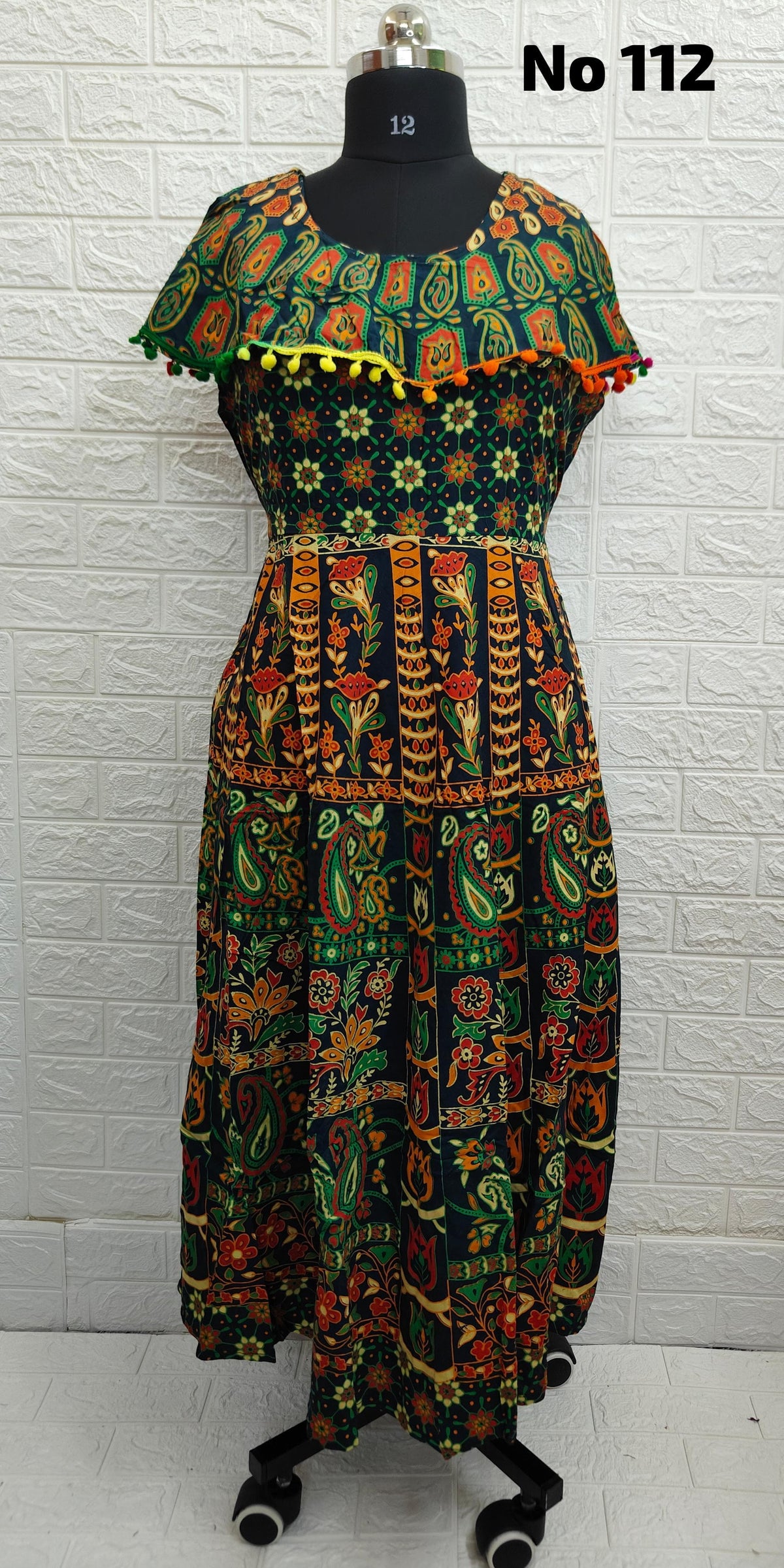 Jaipur Cotton Oviya Gown (No 112)