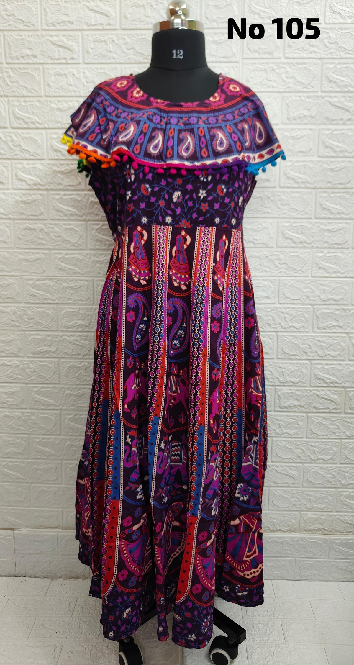Jaipur Cotton Oviya Gown (No 105)