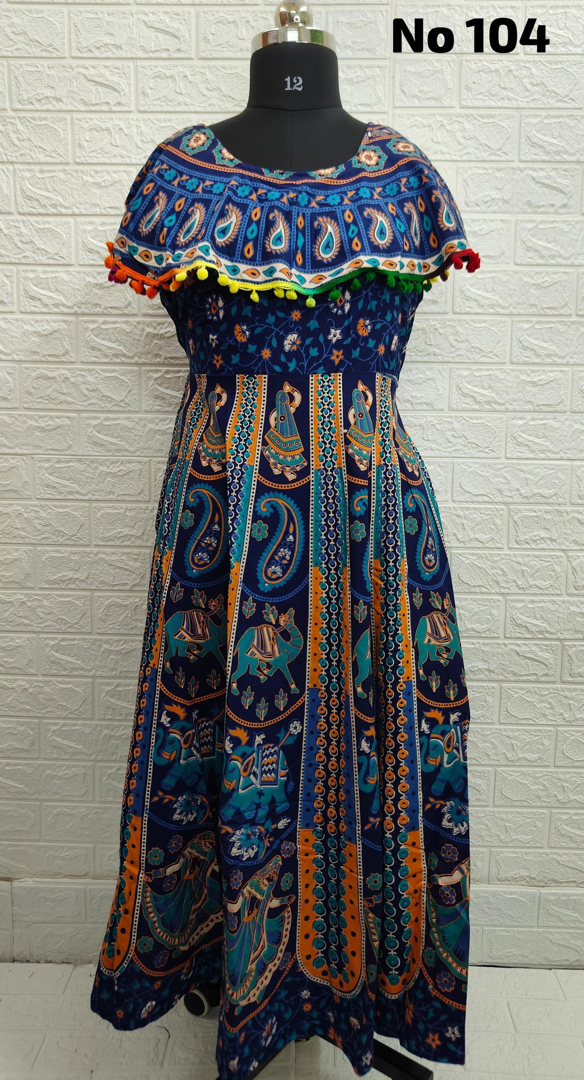 Jaipur Cotton Oviya Gown (No 104)