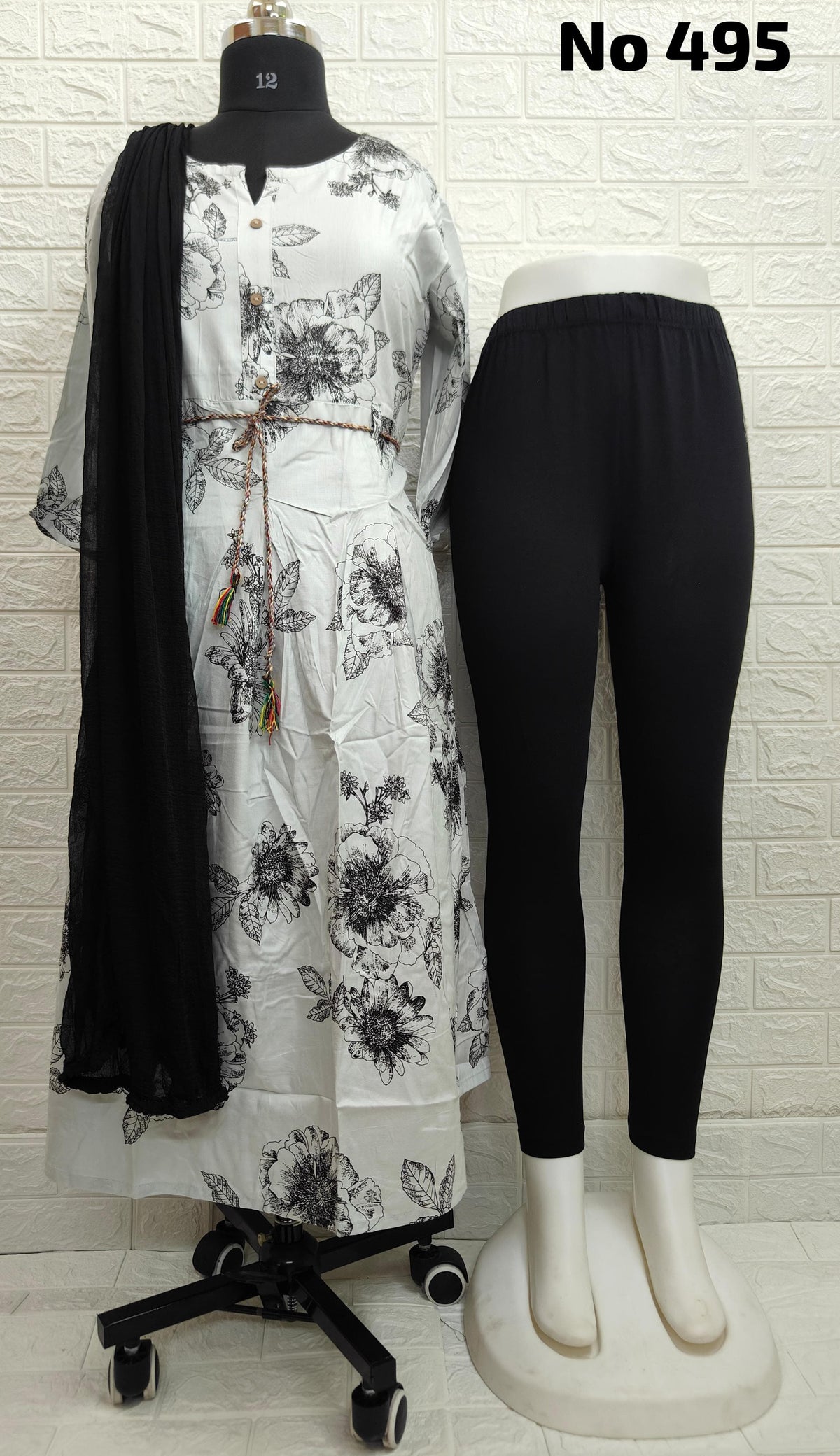 Anarkali with knot (No 495)