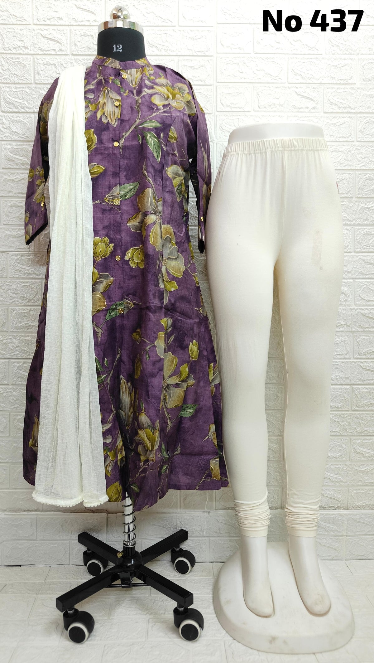Premium Vertican Aline Kurti (No 437)