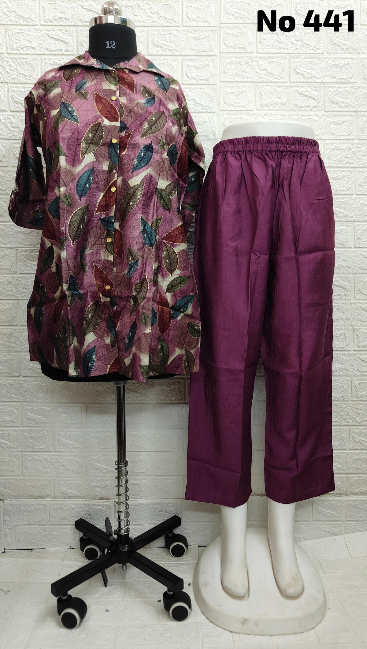 Premium Vertican Silk 2Pcs Set (No.441)