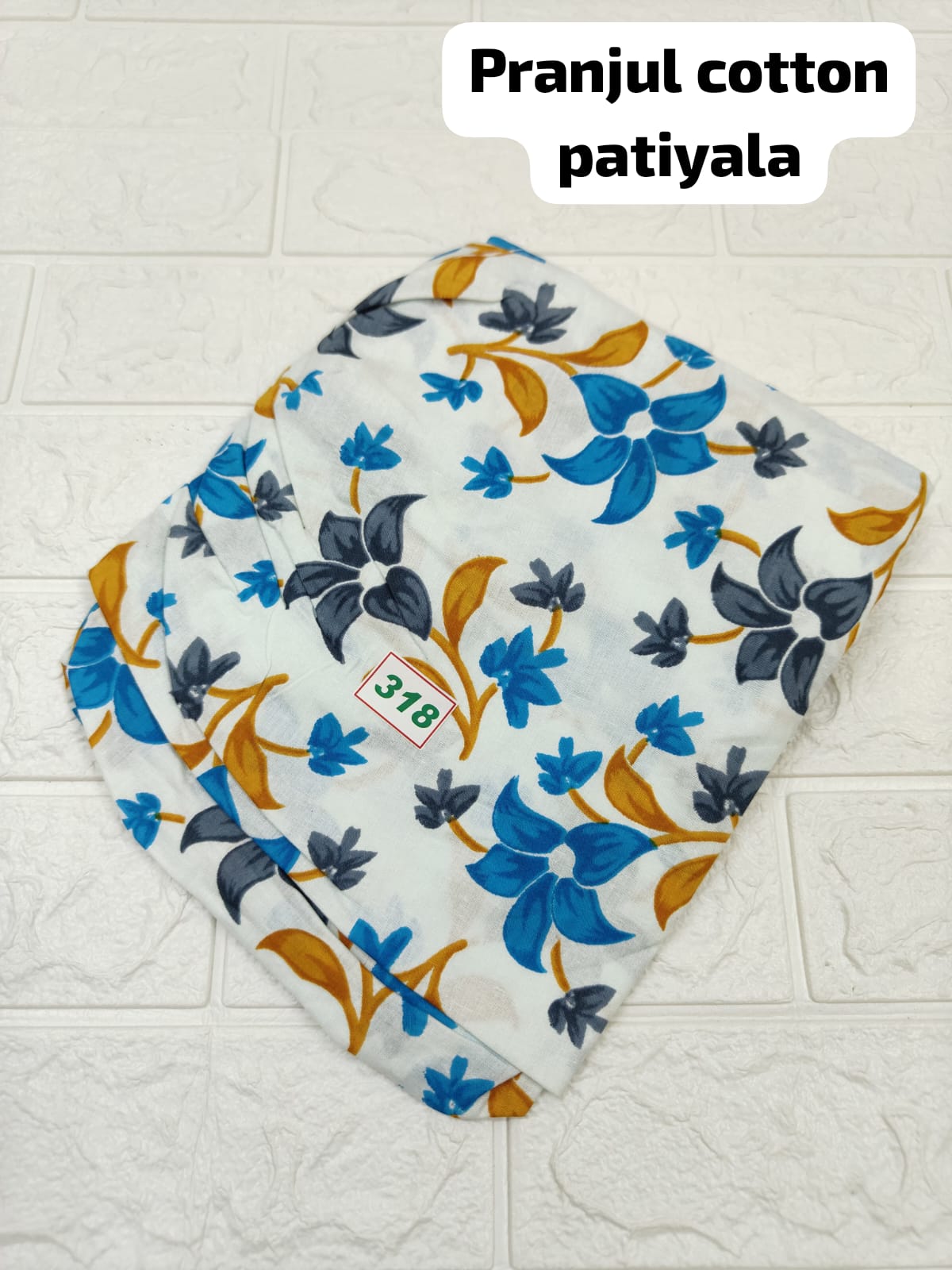 Pranjul Cotton Patiyala (No 318)