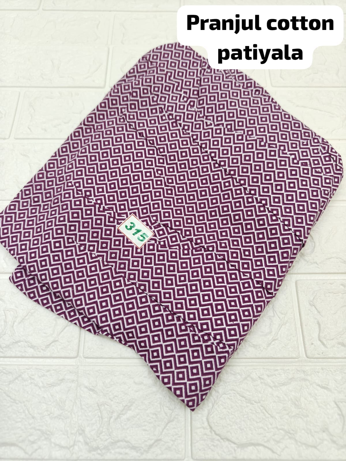 Pranjul Cotton Patiyala (No 315)