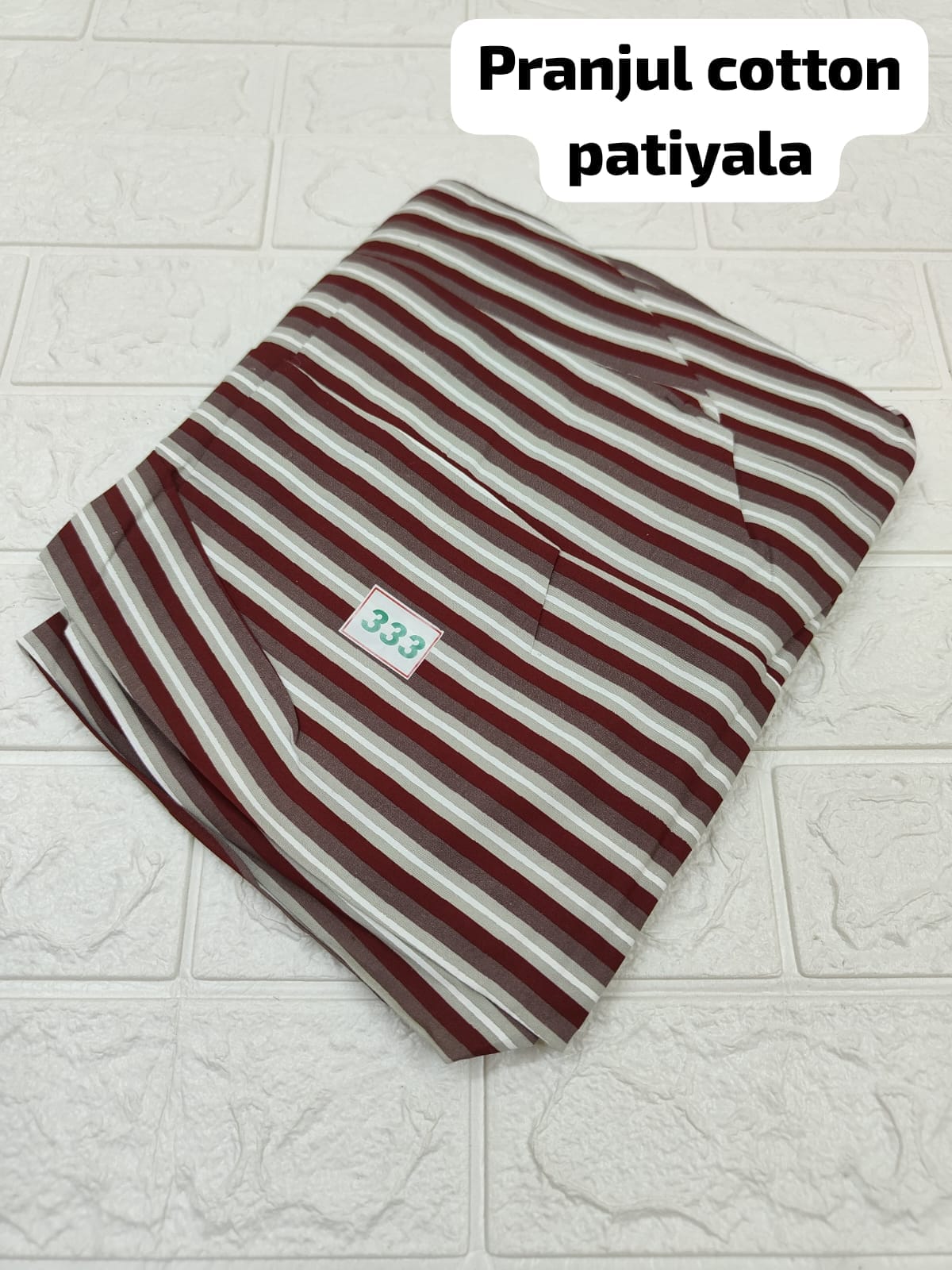 Pranjul Cotton Patiyala (No 333)