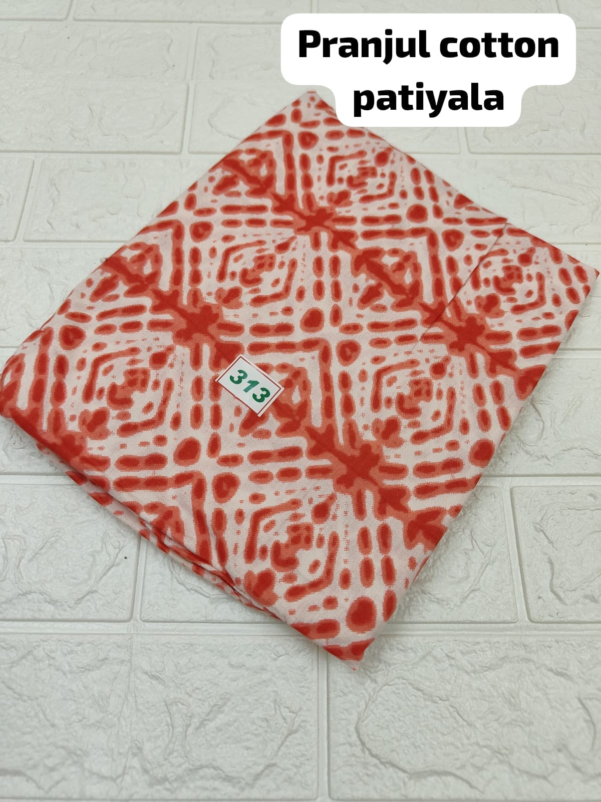 Pranjul Cotton Patiyala (No 313)